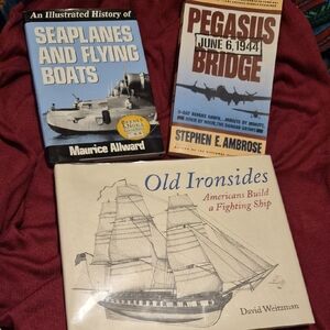 Set of Historical Books on Aviation and Naval Warfare